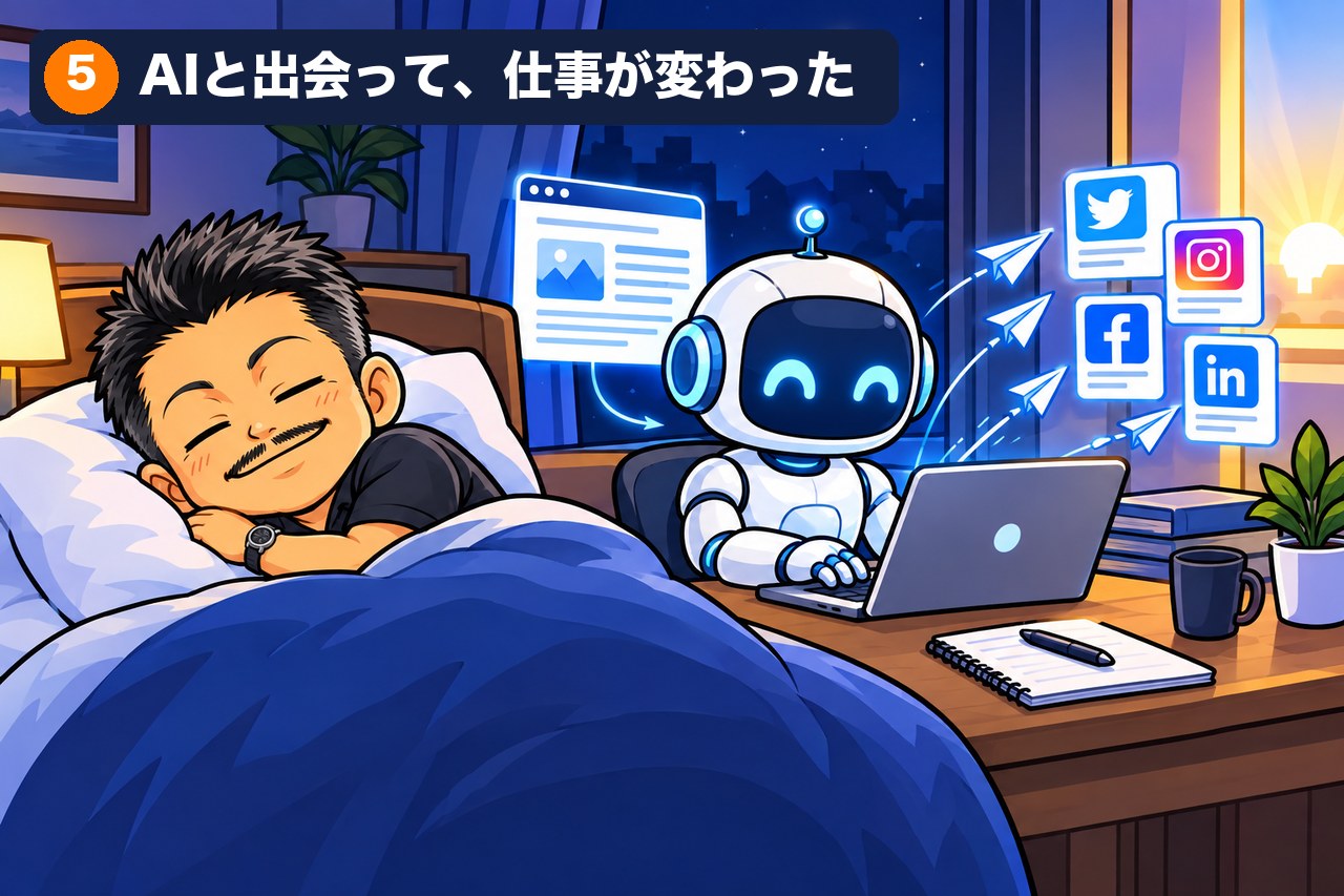 AIと出会って、仕事が変わった