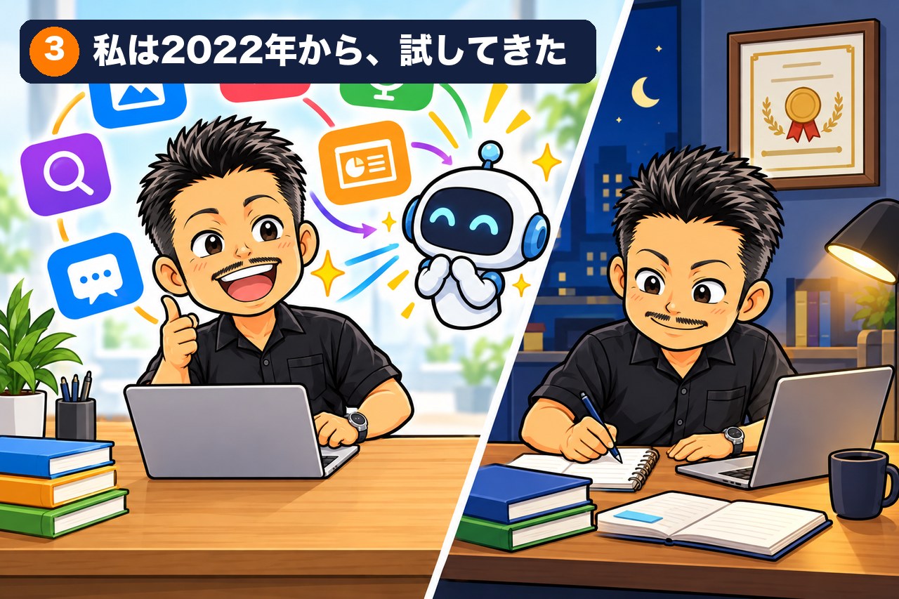 私は2022年から、試してきた