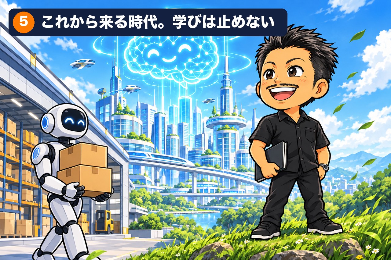 これから来る時代。だから、学びは止めない