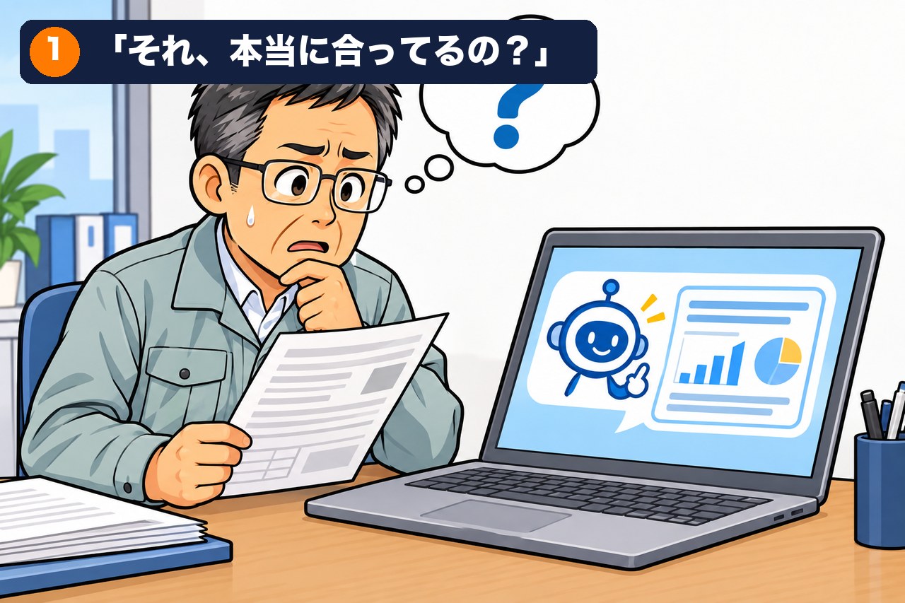 「それ、本当に合ってるの？」が、次に気になる